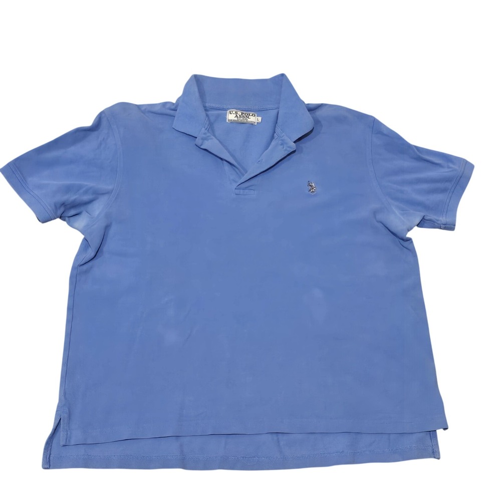 Polo Ralph‎ Lauren Polo Shirt Men's Large XL Blue Short Sleeve Polo